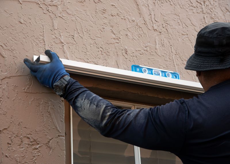Acrylic Stucco Installation detail