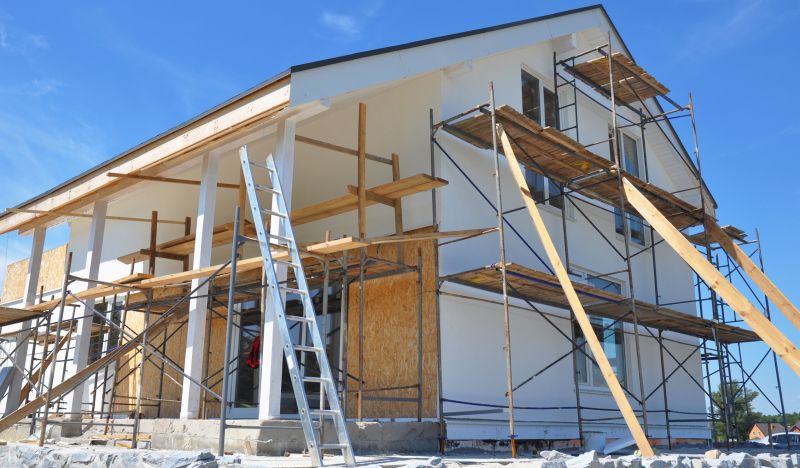 Commercial Stucco Installation detail